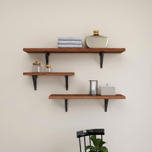 Minimalistic Wall Shelf, The Feathered Farmhouse