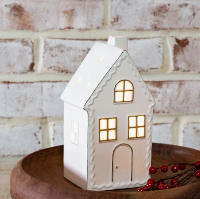White LED House, Feathered Farmhouse