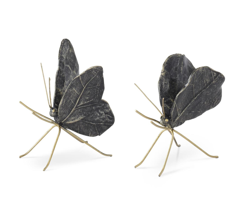 Black + Gold Butterflies, Feathered Farmhouse