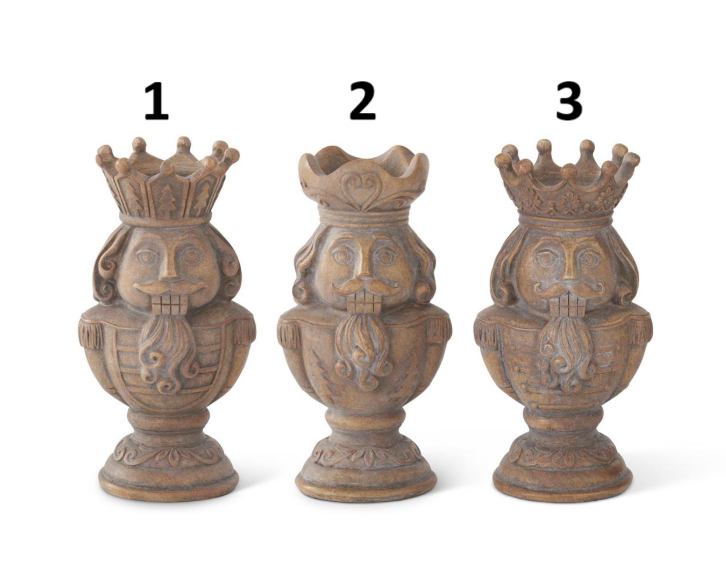 Nutcracker Tealight Candleholders, Feathered Farmhouse