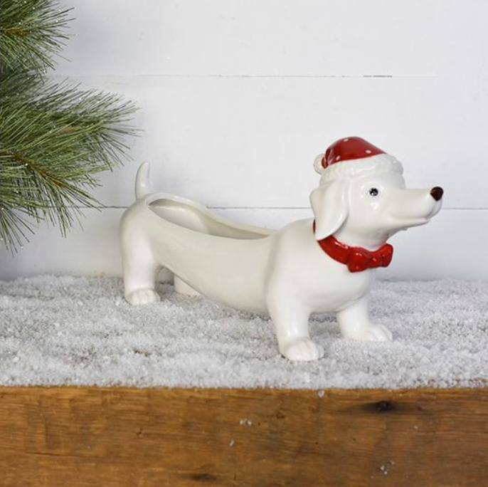 Holiday Dog, Feathered Farmhouse
