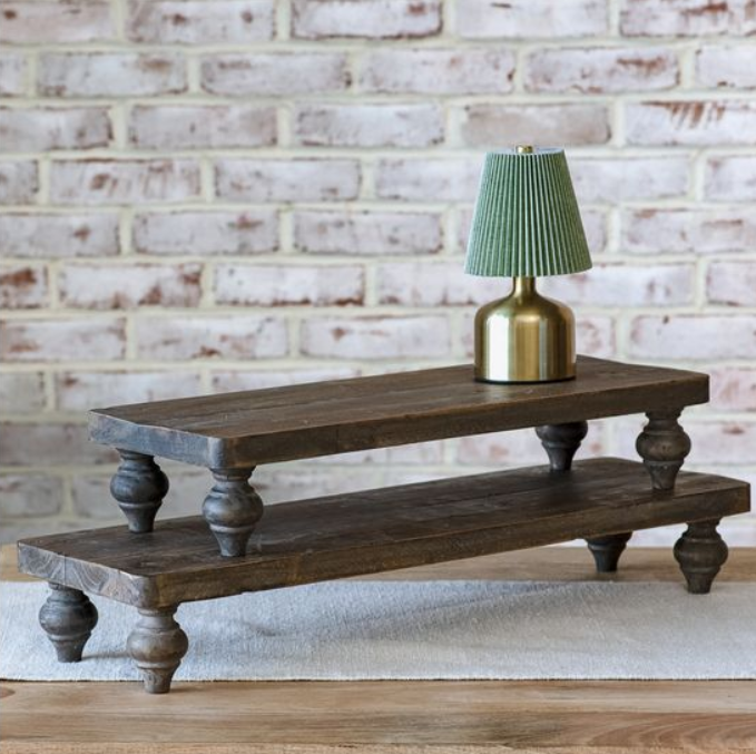 Reclaim Wood Riser, Feathered Farmhouse