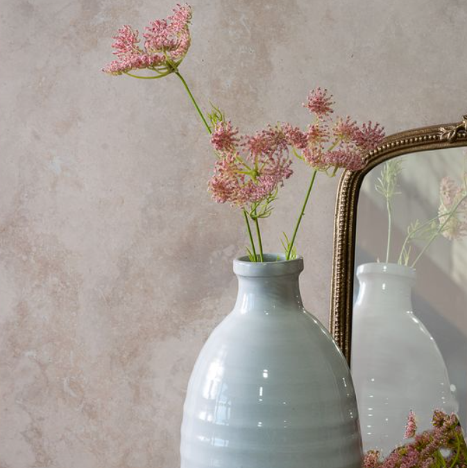 Pink Queen Anne's Lace Stem, Feathered Farmhouse