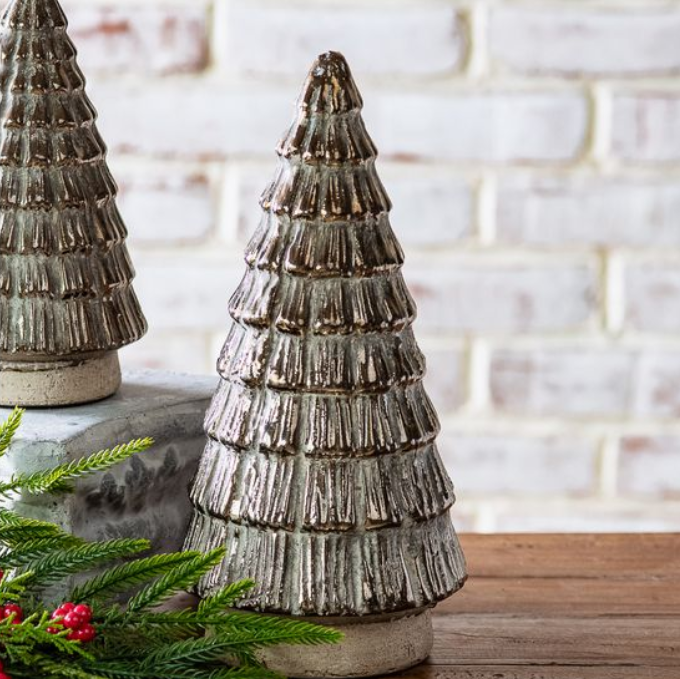 Bronze Tree Decor, Feathered Farmhouse
