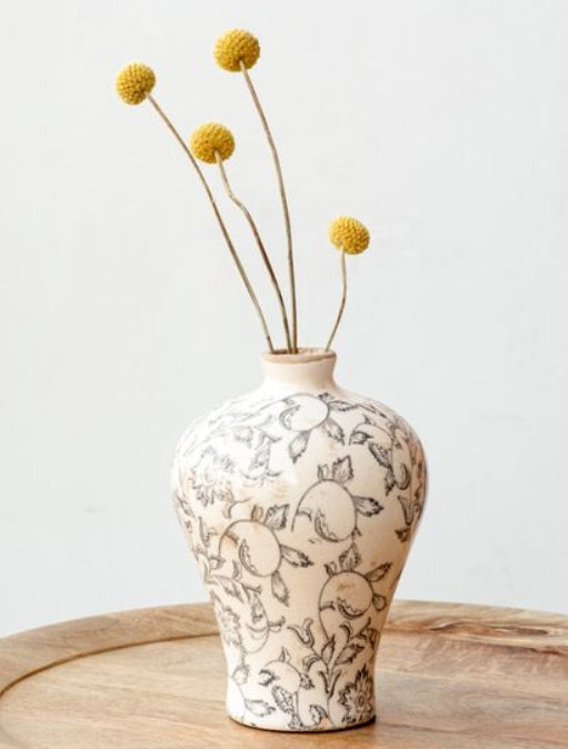 Heirloom Plum Vase, Feathered Farmhouse