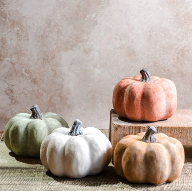 Fall Ceramic Pumpkin