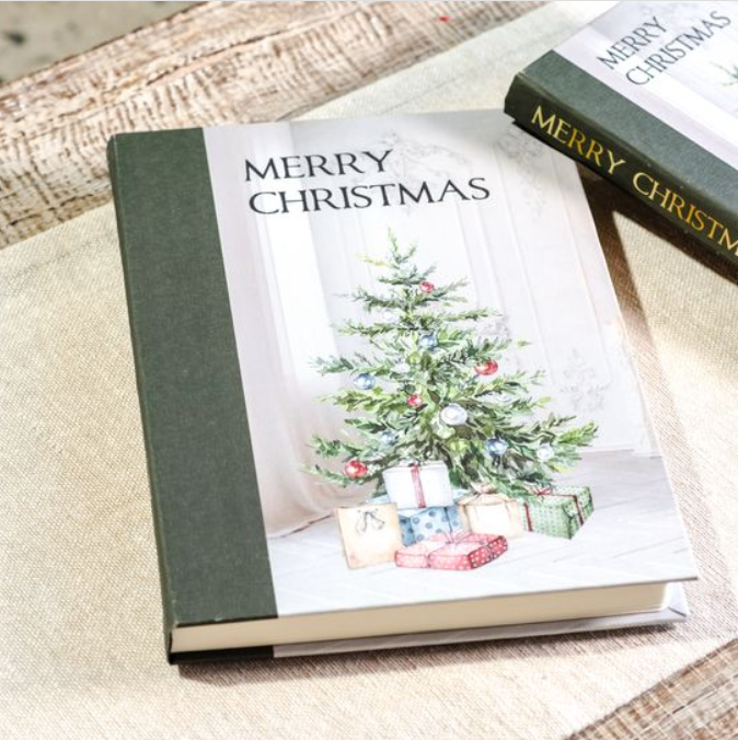 Christmas Tree Notebook, Feathered Farmhouse