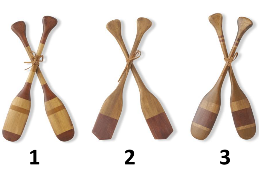 Wooden Paddles, Feathered Farmhouse