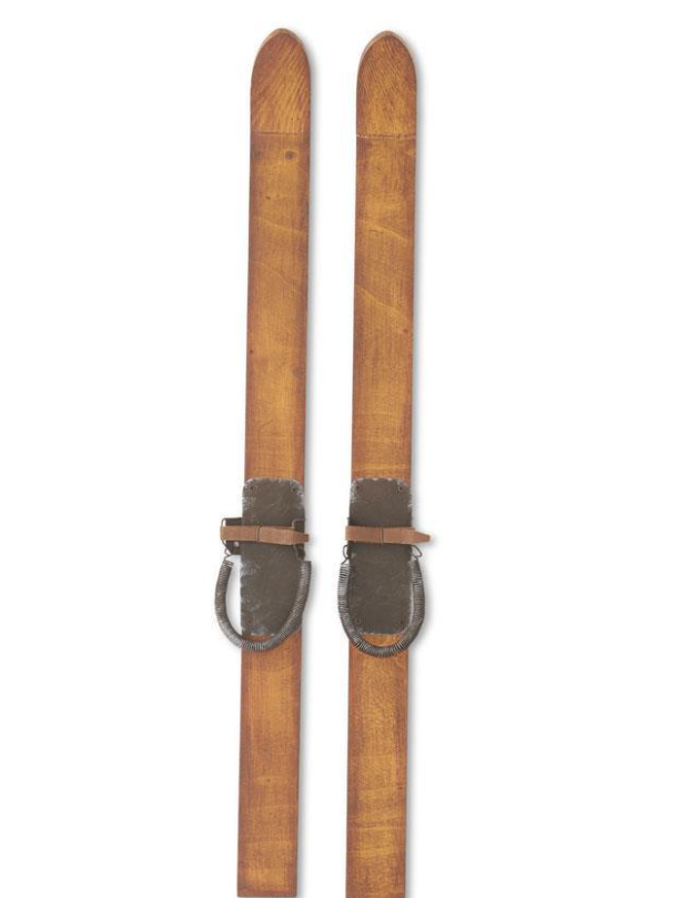 Wooden Skis, Feathered Farmhouse