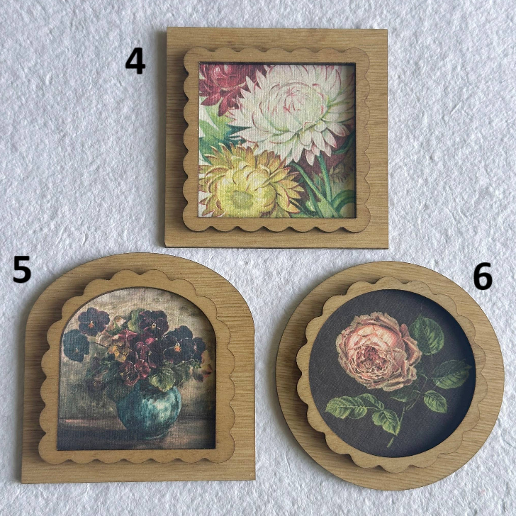 Summer Florals Magnet, Feathered Farmhouse