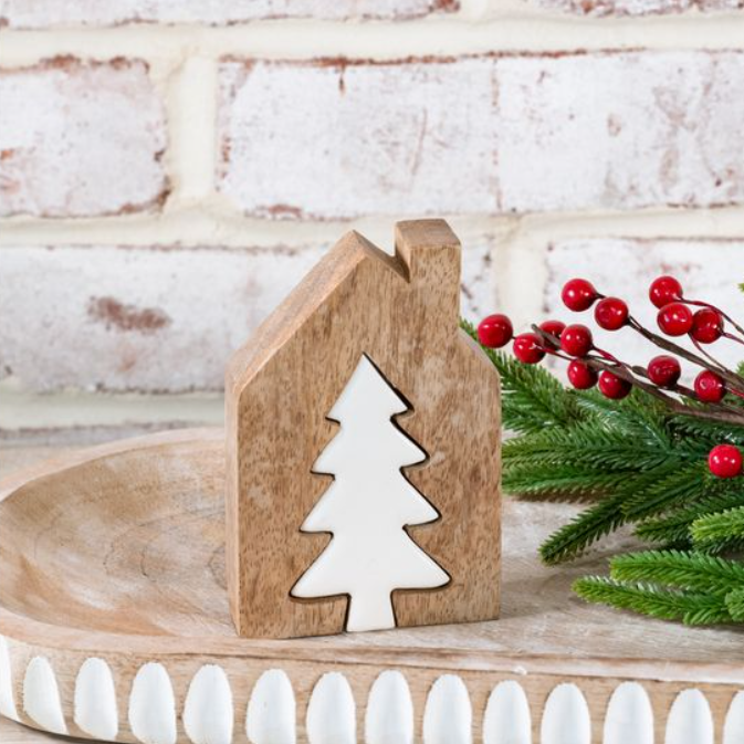 Wood House + Tree