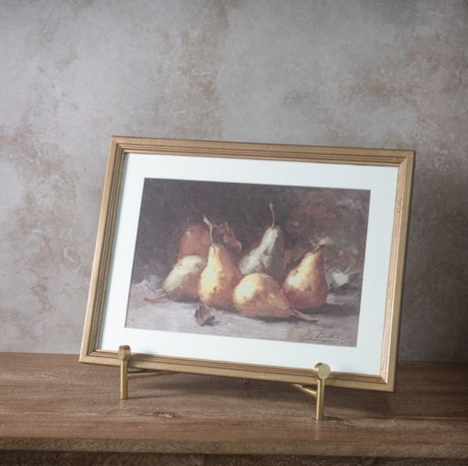 Pear Canvas Wall Art, The Feathered Farmhouse