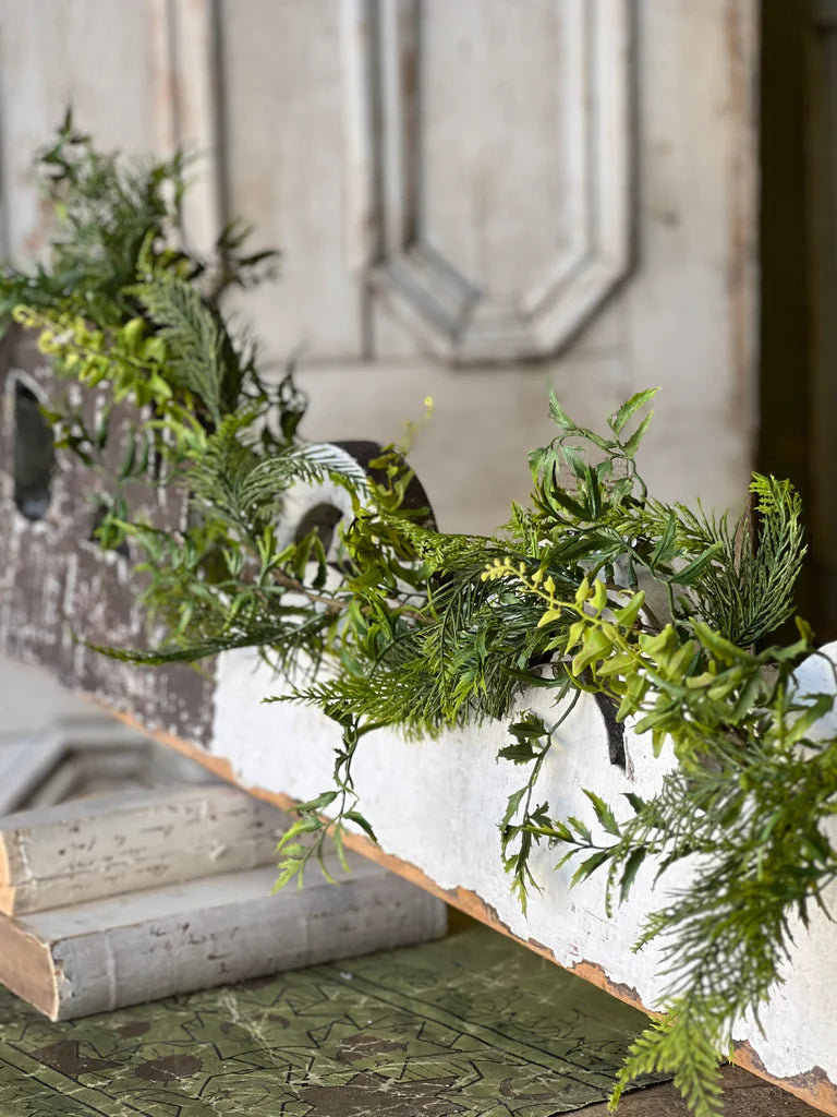 Deer Fern Garland, The Feathered Farmhouse
