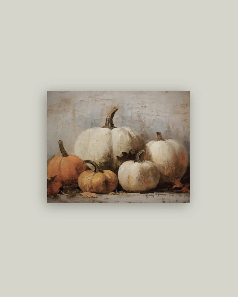 Vintage Pumpkin Artist Board, The Feathered Farmhouse