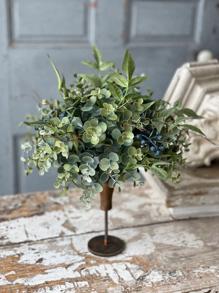 Lapis Hills Eucalyptus Orb, Feathered Farmhouse