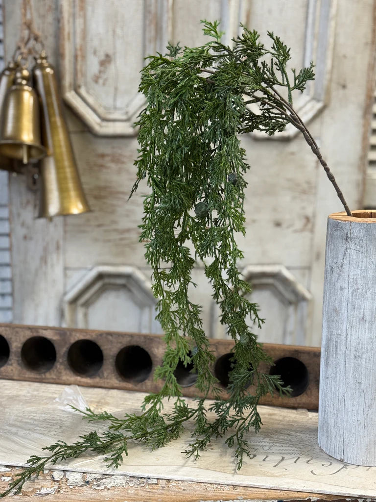 Greenfall Cedar Hanging, Feathered Farmhouse