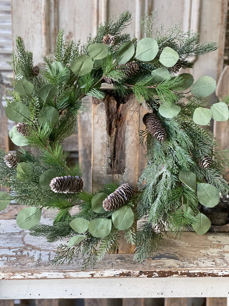 Forest Glory Eucalyptus Wreath, The Feathered Farmhouse