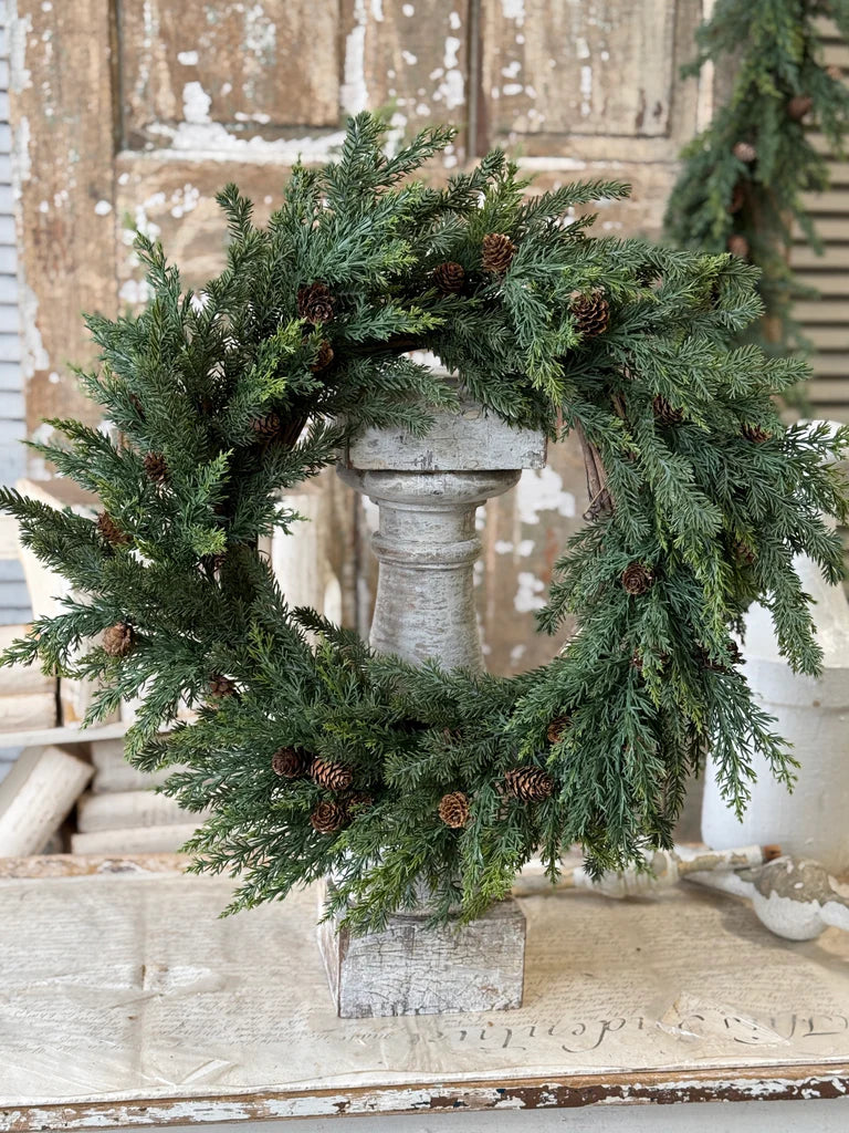 Crosswoods Juniper Wreath