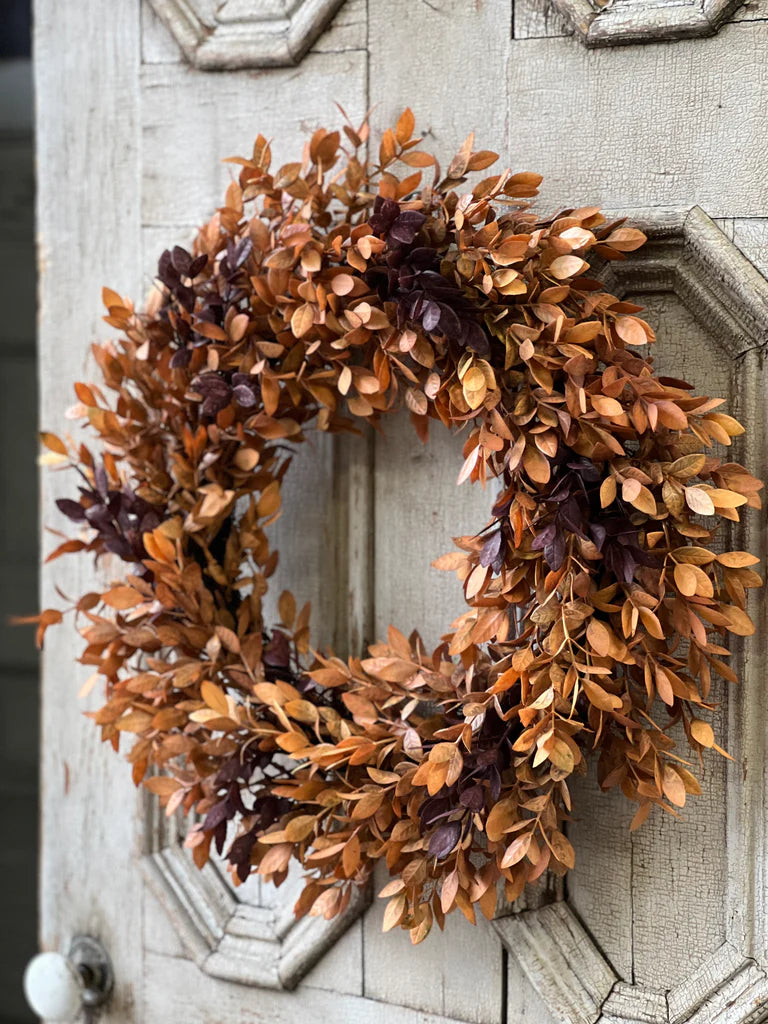 Ombre Woods Wreath, Feathered Farmhouse