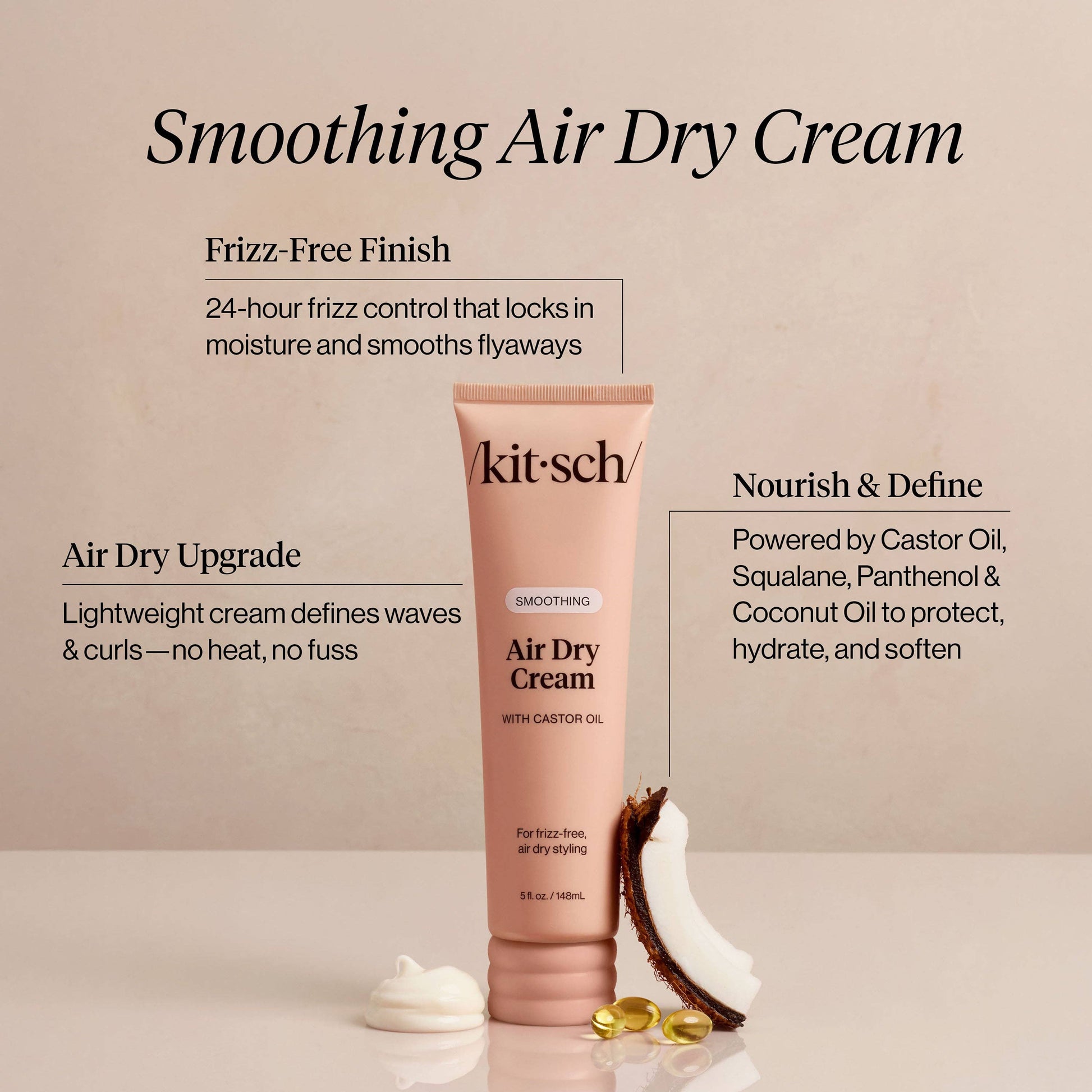 Smoothing Air Dry Cream, Feathered Farmhouse