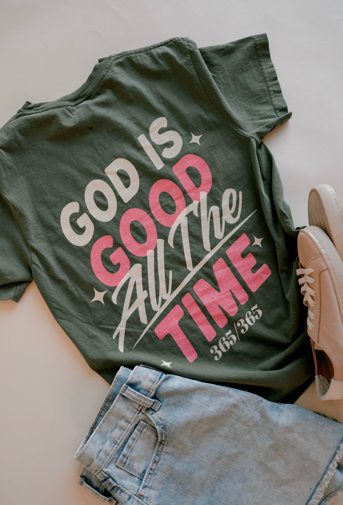God Is Good Tee, Feathered Farmhouse