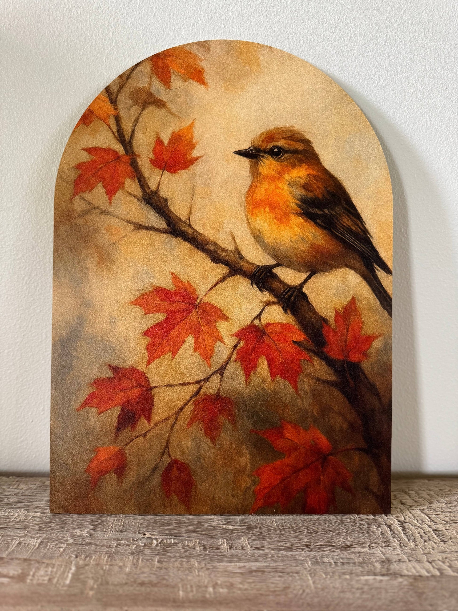 Fall Bird Arch, Feathered Farmhouse