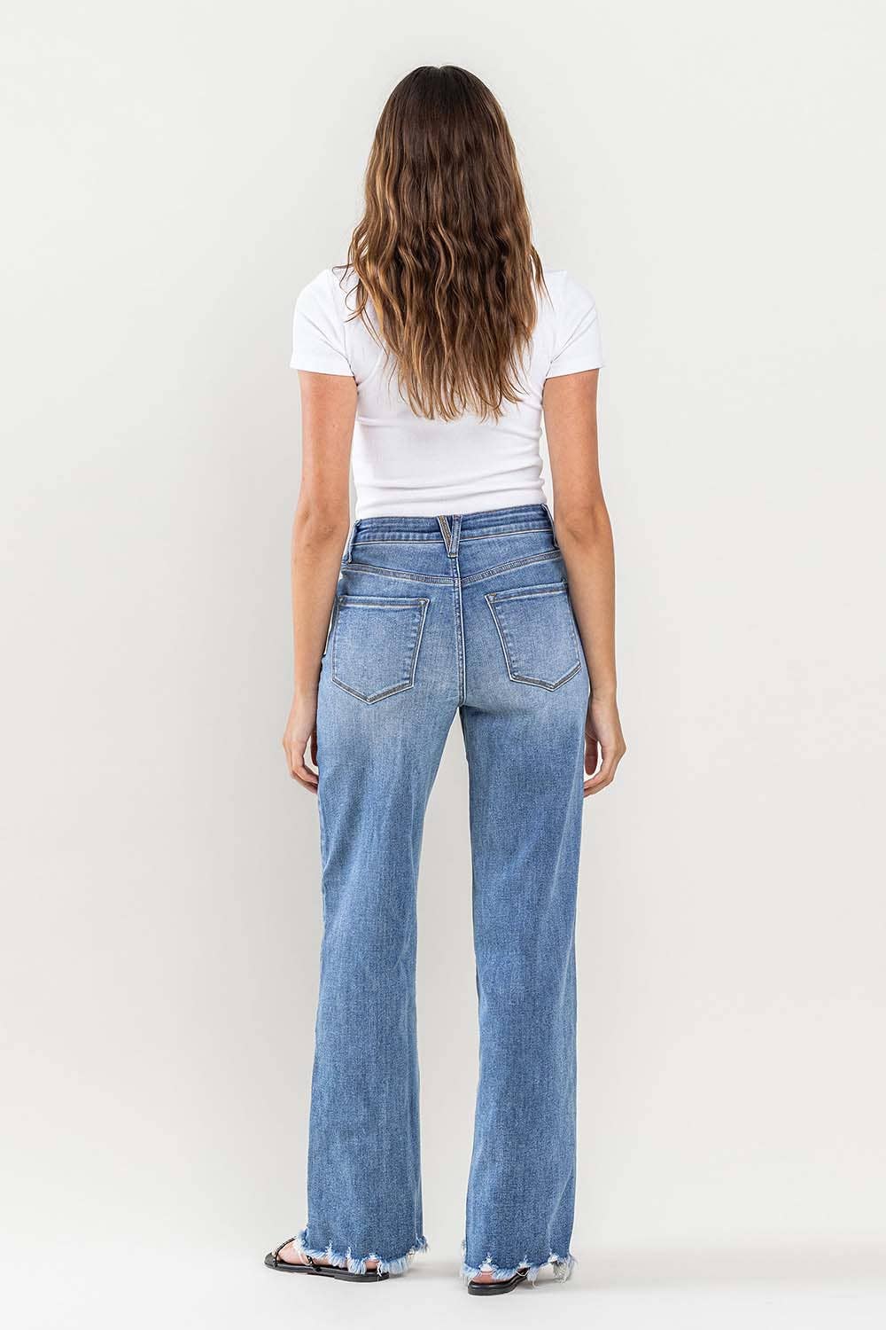 90's Vintage Super High Rise Loose Fit Jeans