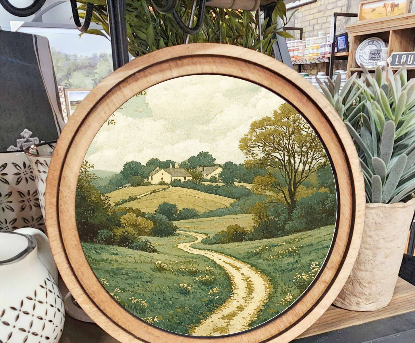 Cottage Road Art, Feathered Farmhouse