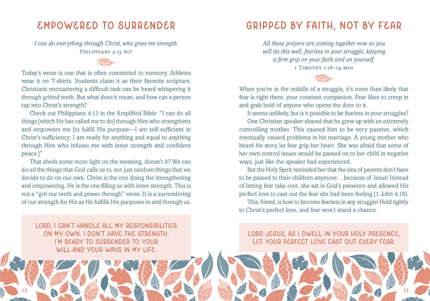 Strength for the Struggles, Feathered Farmhouse