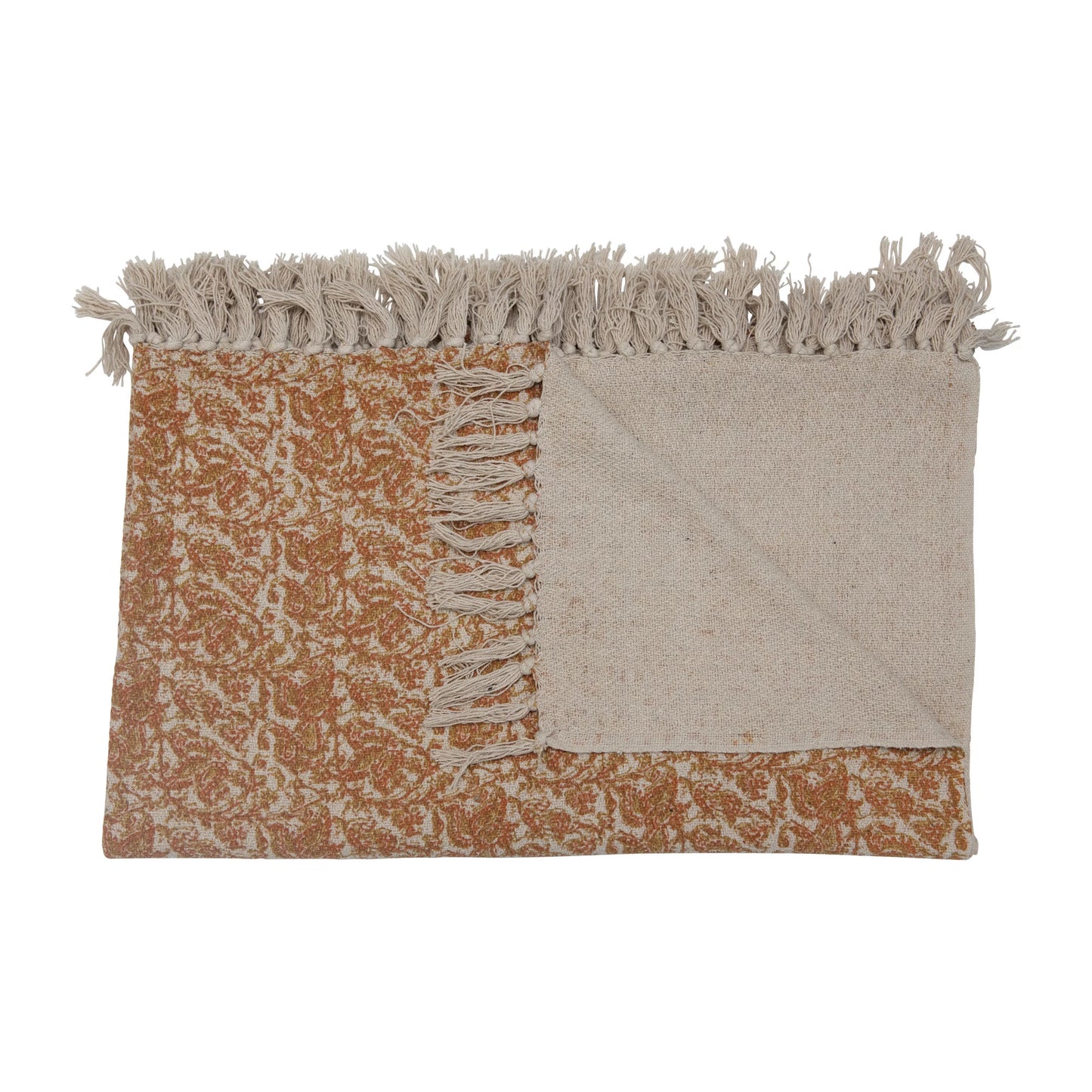 Burnt Orange Throw, The Feathered Farmhouse