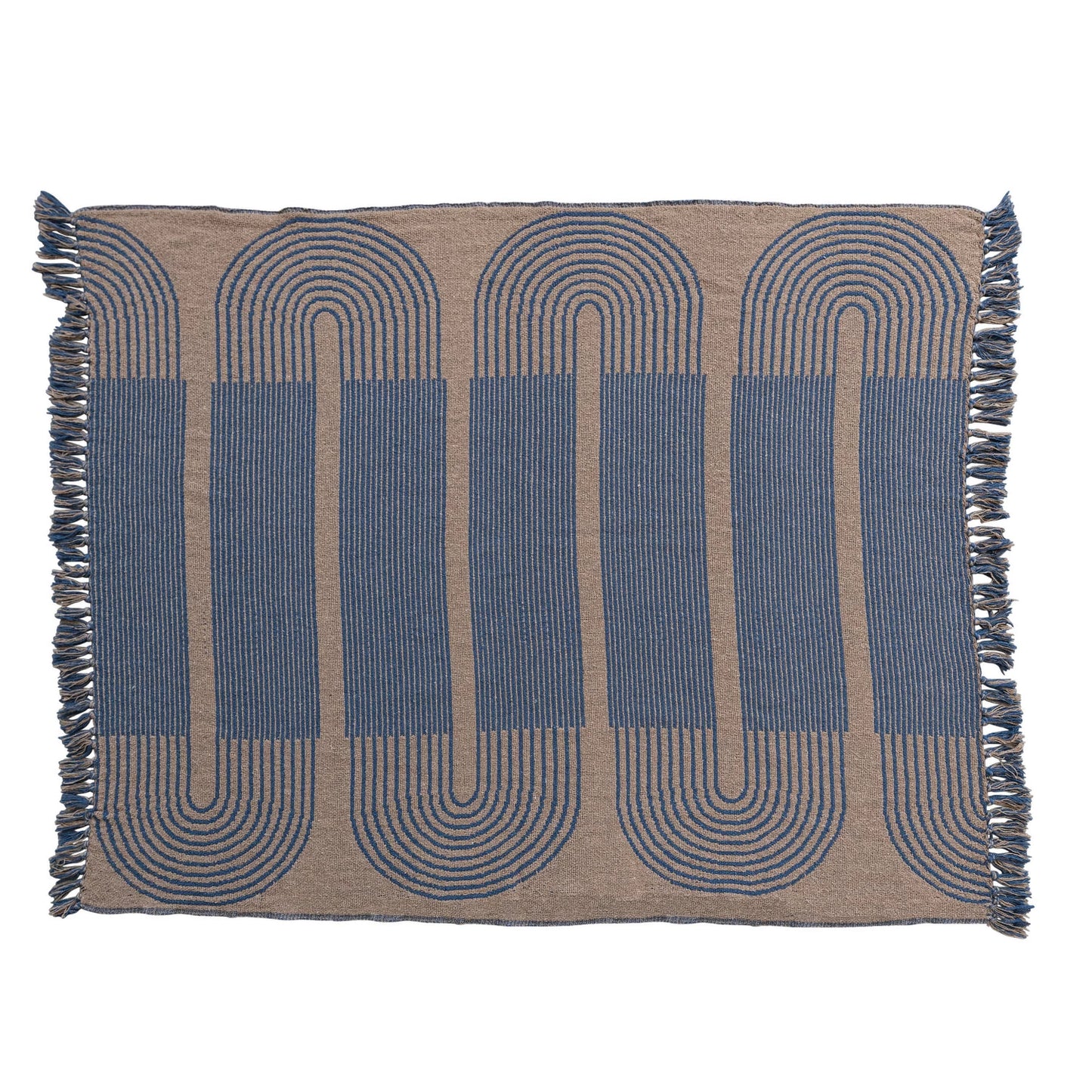 Wave Pattern Throw, The Feathered Farmhouse