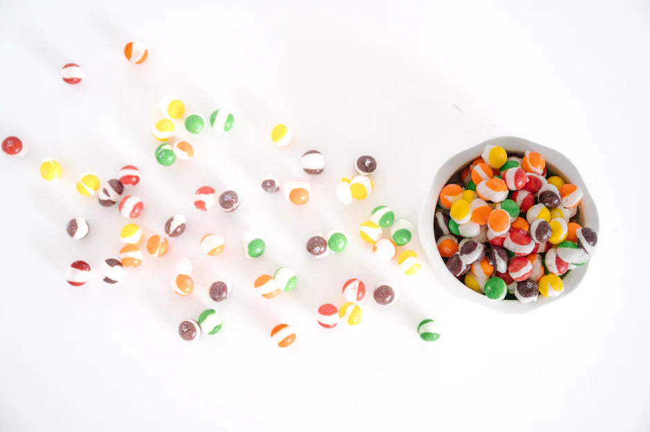 Freeze Dried Fruit Crunch Candy Original, The Feathered Farmhouse