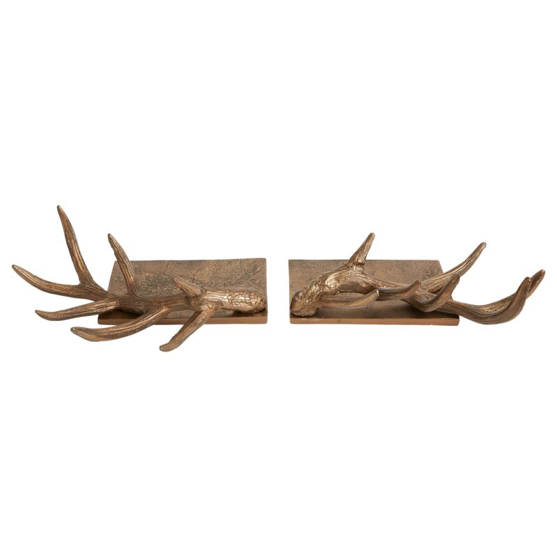 Antler Stocking Holder. Feathered Farmhouse