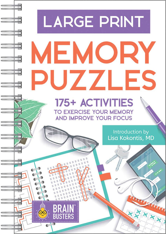 Large Print Memory Puzzles, The Feathered Farmhouse