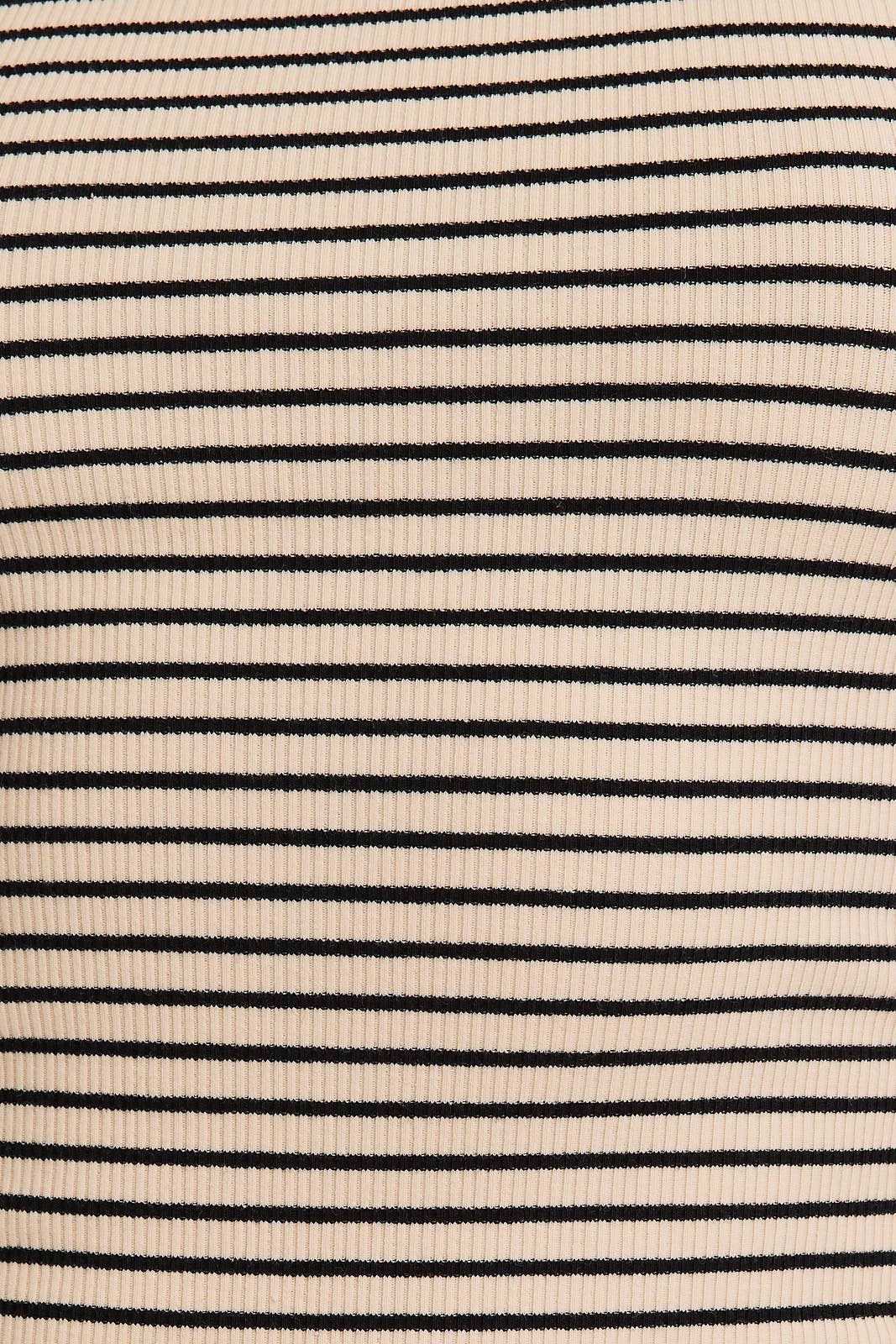 Striped Sleeveless Bodysuit, Feathered Farmhouse
