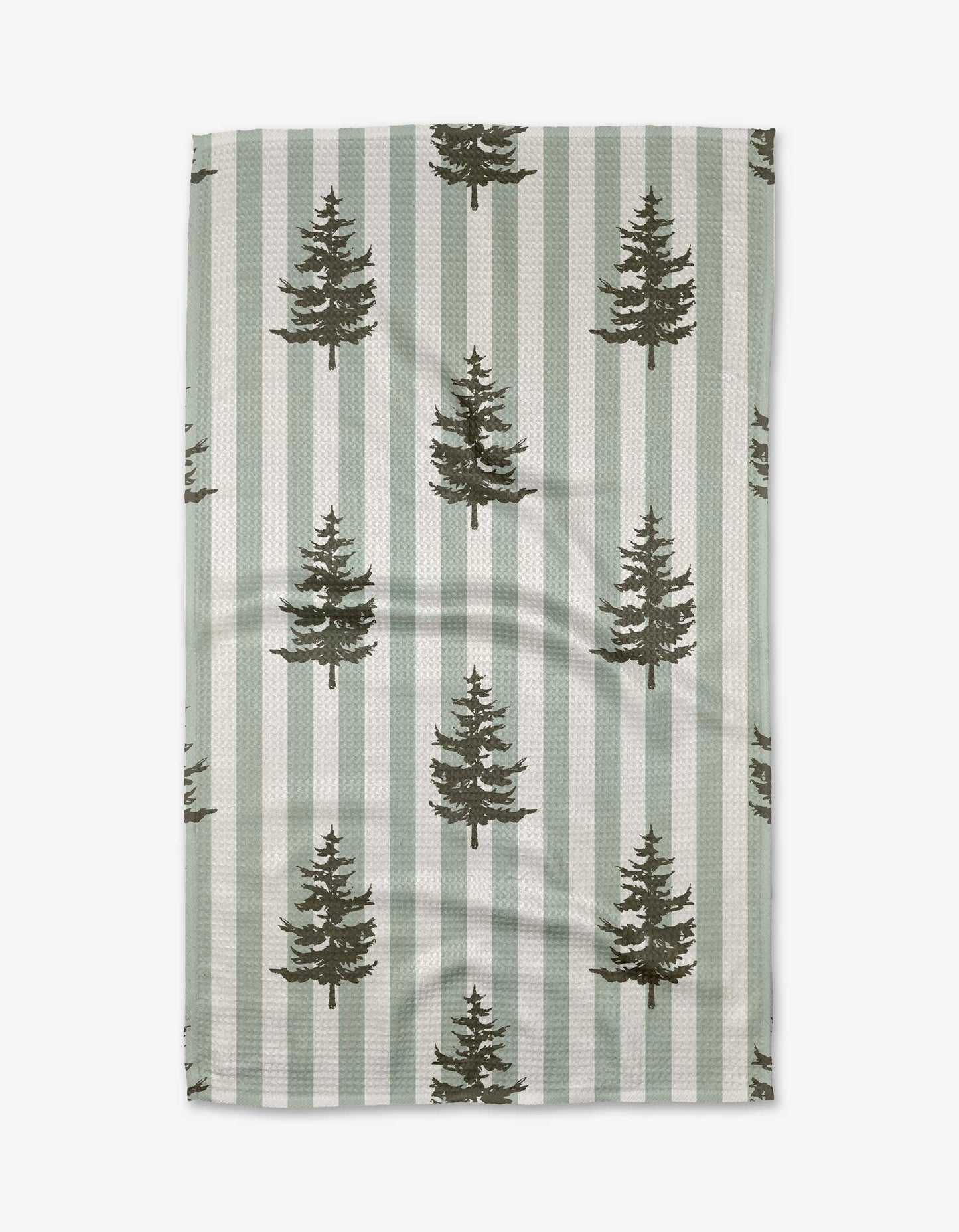 Fir Real Geometry Tea Towel, Feathered Farmhouse