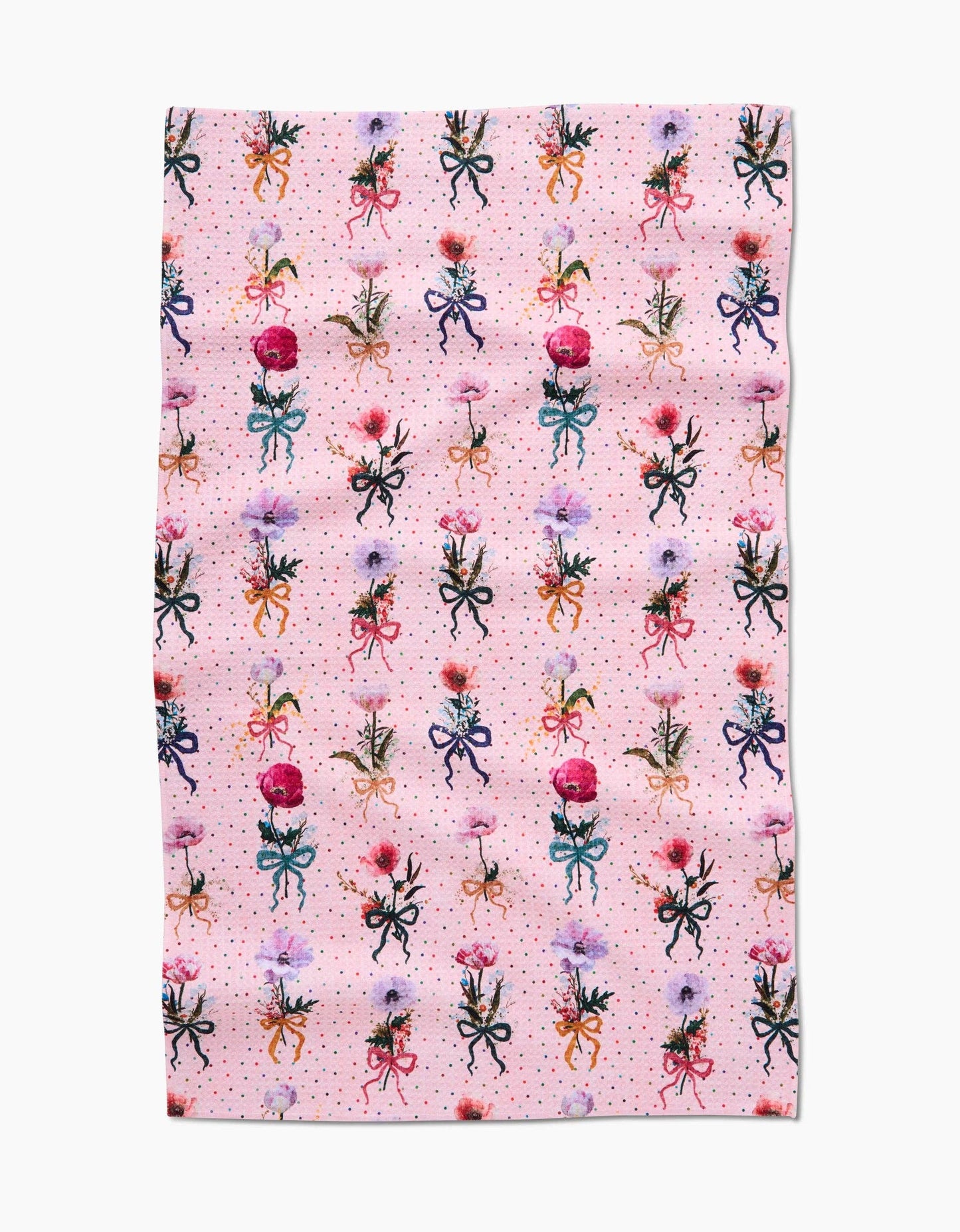 Bows and Dots Tea Towel, Feathered Farmhouse