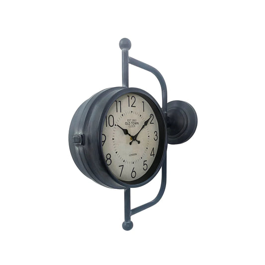 Metal Wall Clock, The Feathered Farmhouse