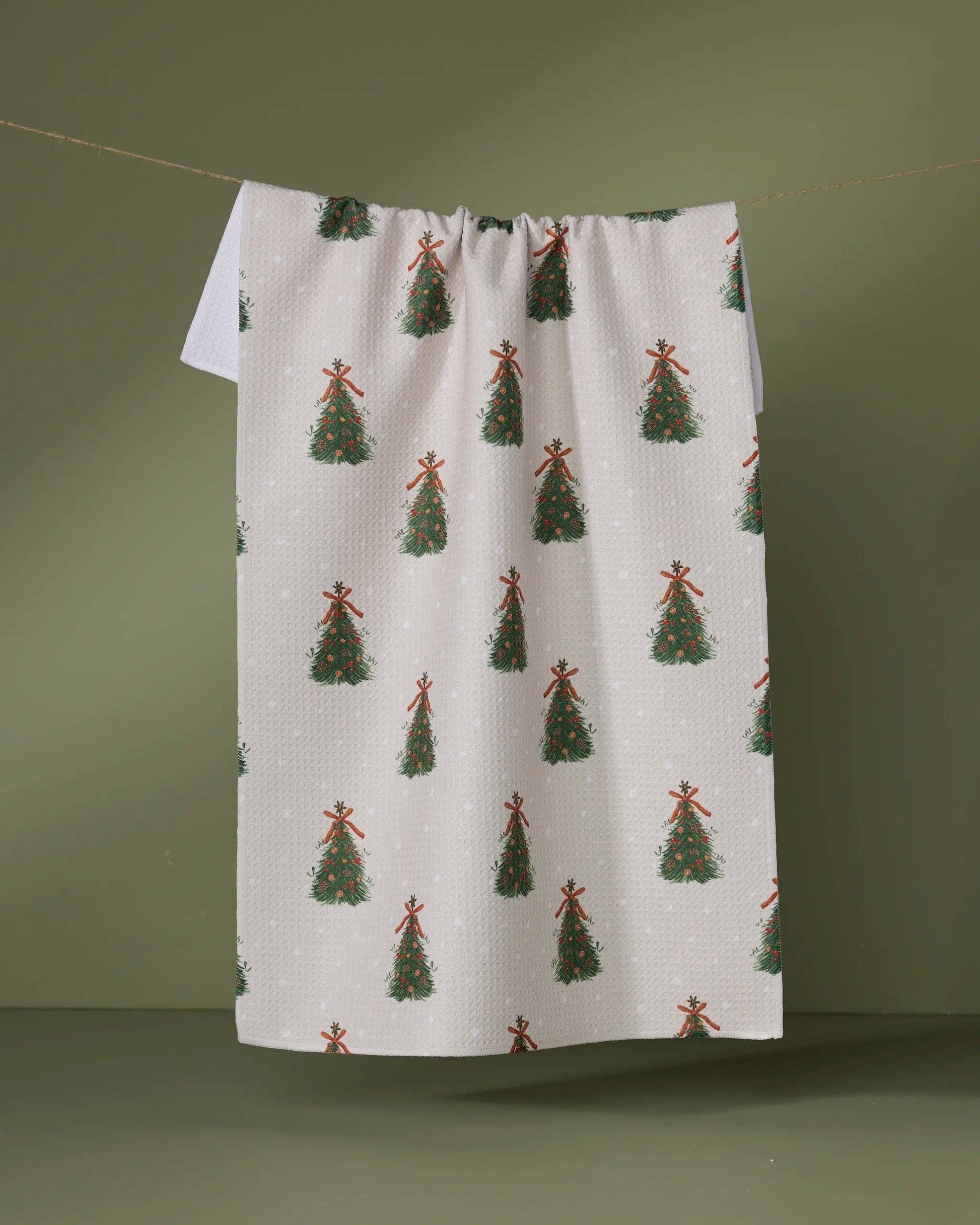 Arbolitos Tea Towel, Feathered Farmhouse