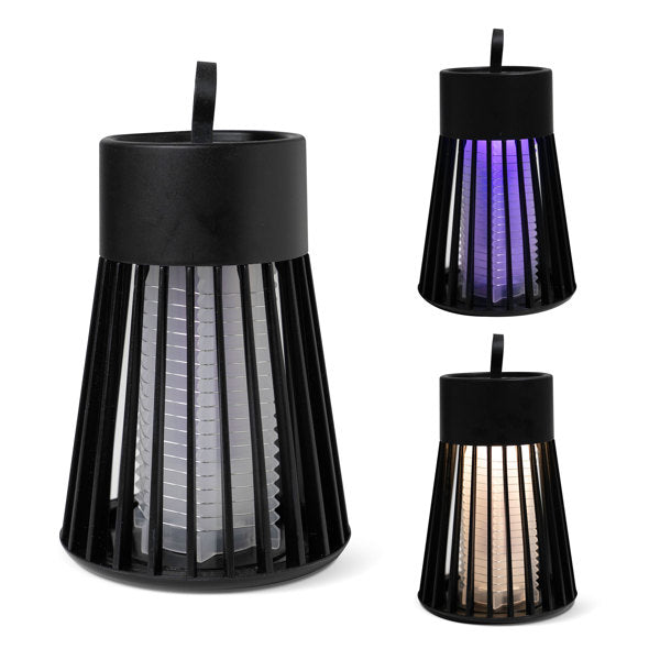 Bunk House The Zap Trap Mosquito Killing Lamp, Feathered Farmhouse
