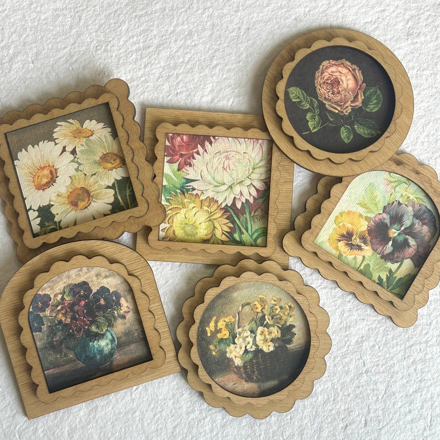 Summer Florals Magnet, Feathered Farmhouse