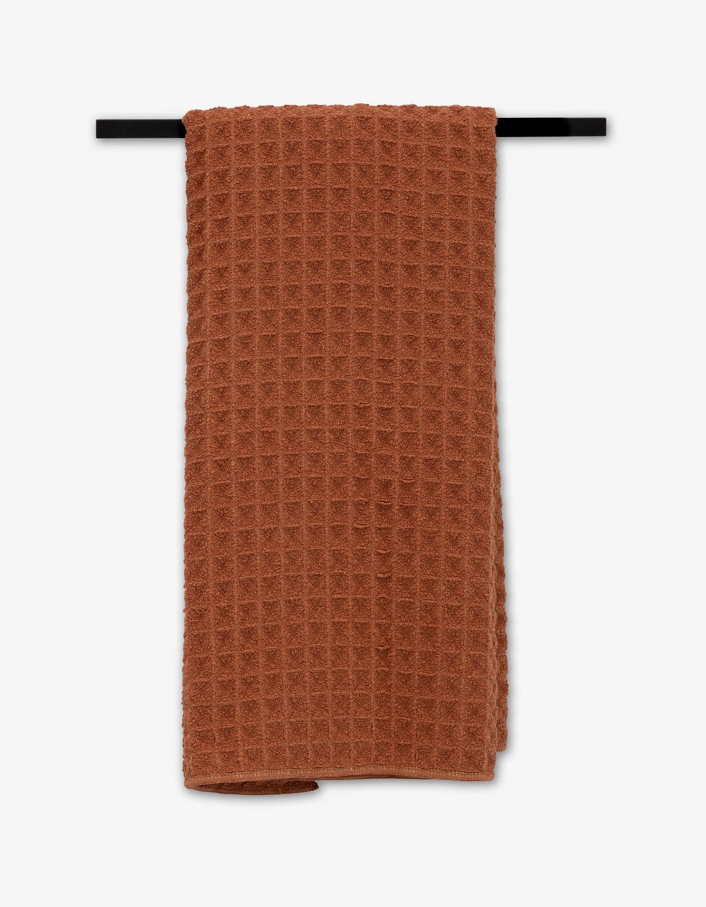 Clay Waffle Hand Towel, Feathered Farmhouse