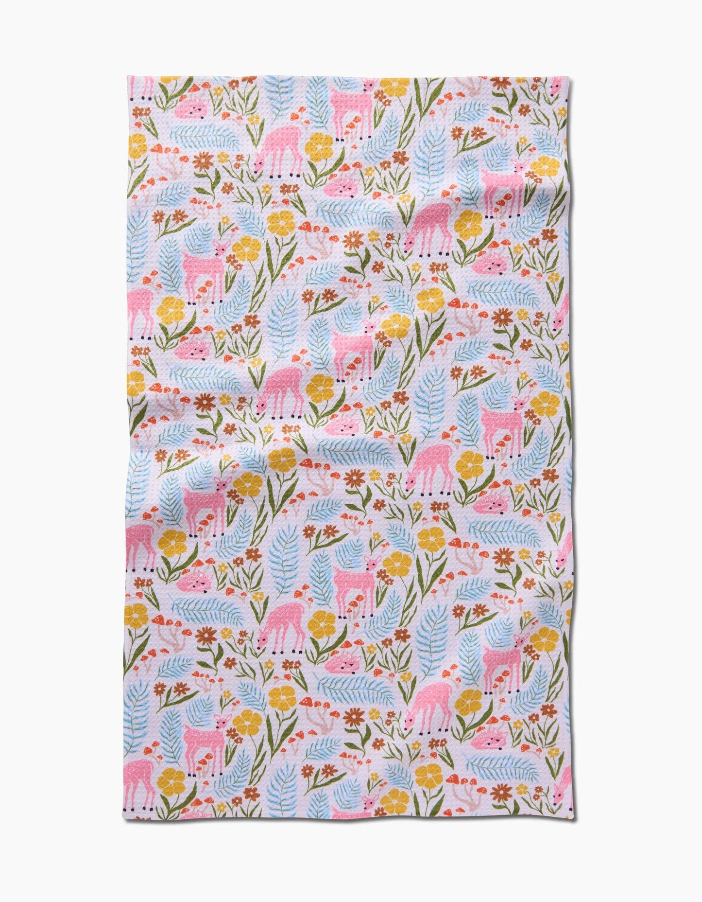 Fern and Fawn Tea Towel, Feathered Farmhouse