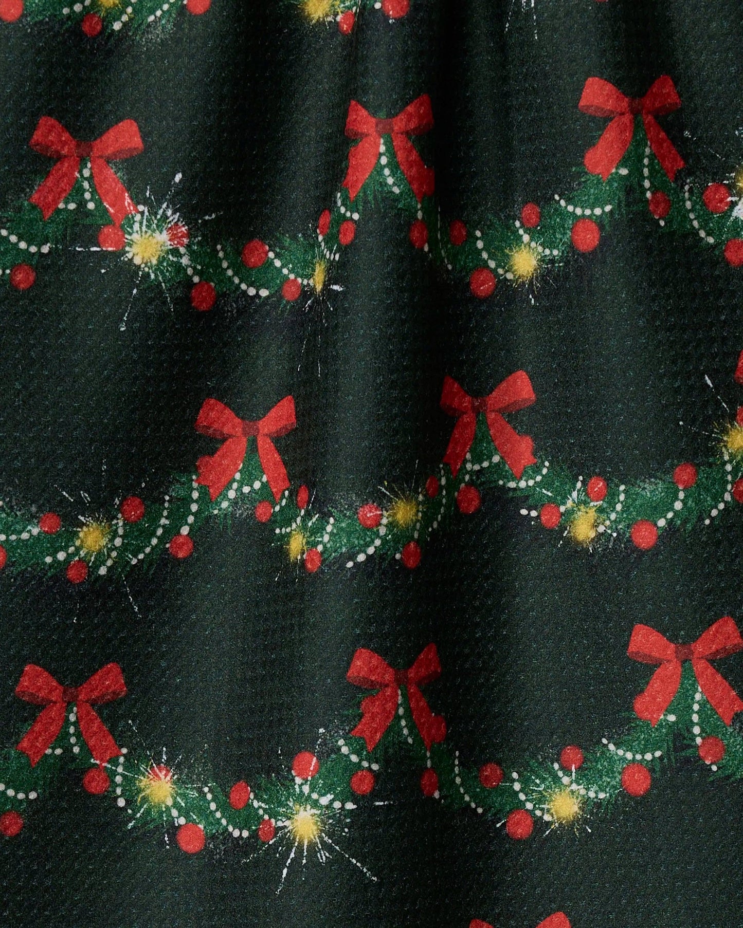 Yuletide Garland Tea Towel, Feathered Farmhouse