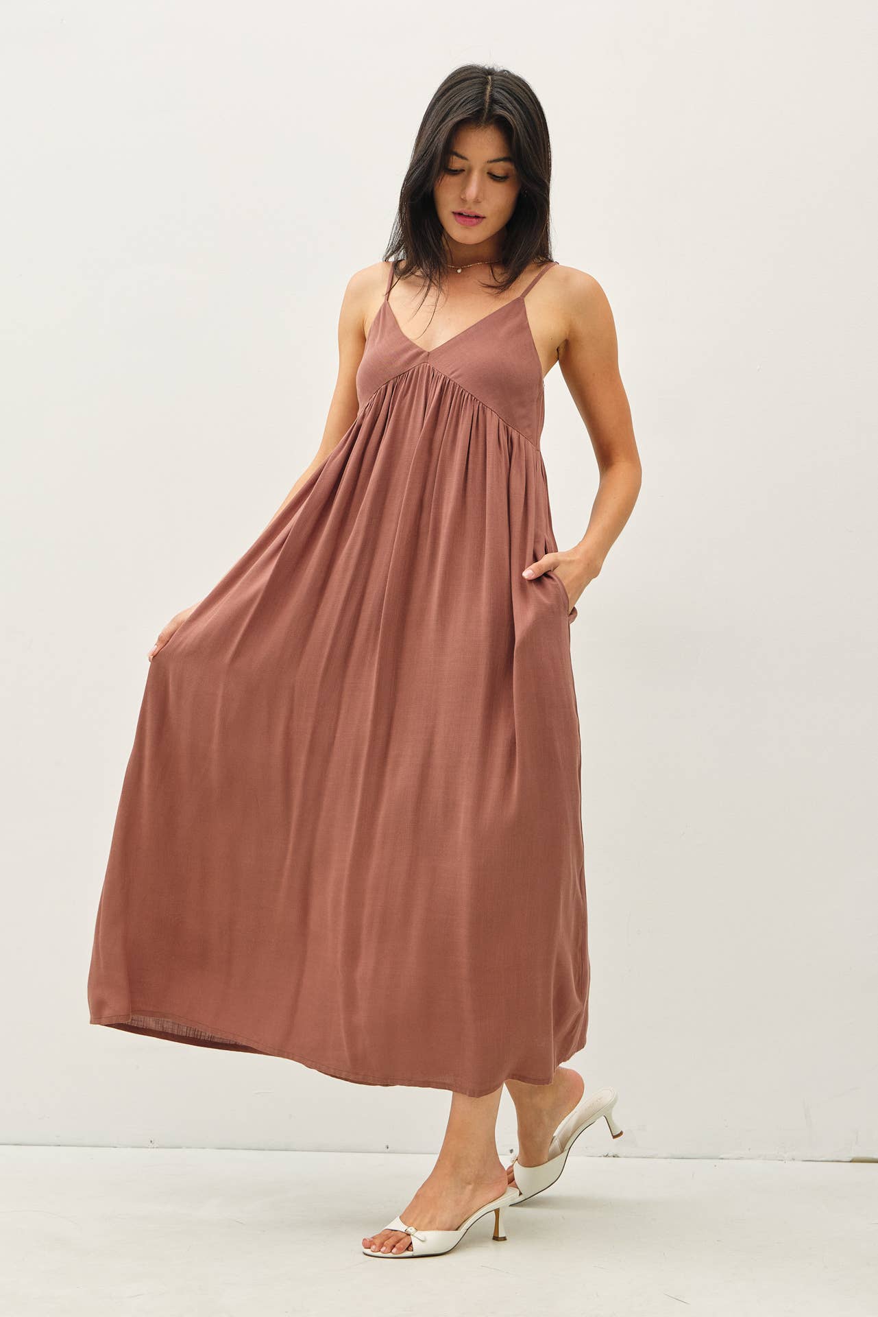 Breezy Baby Doll Maxi Dress – The Feathered Farmhouse