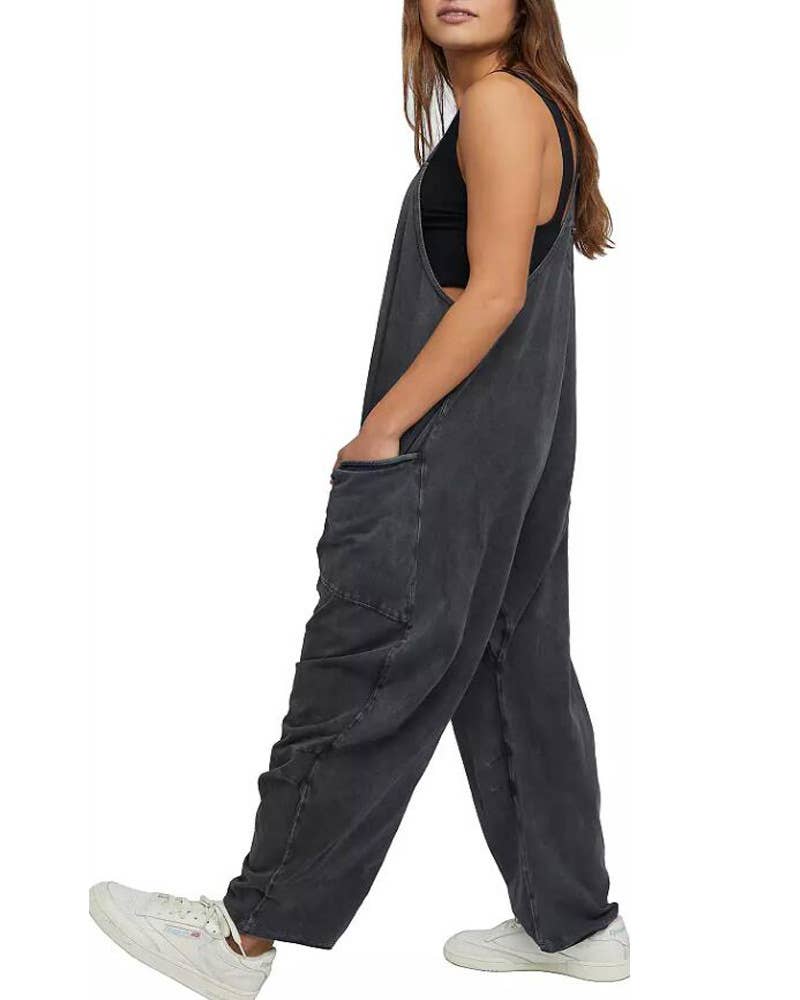 Sleeveless Daily Jumpsuit