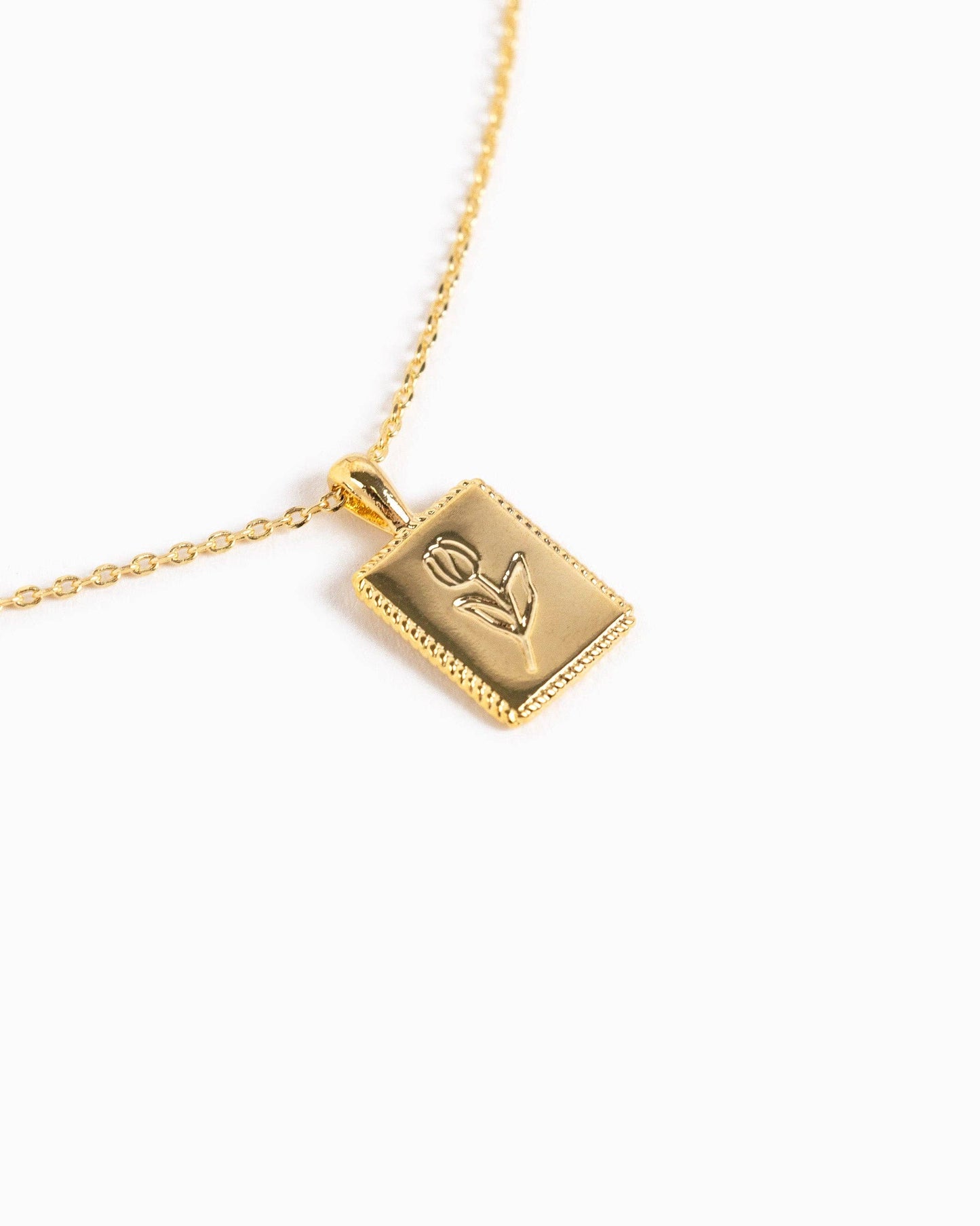 Tulip Pendant Necklace