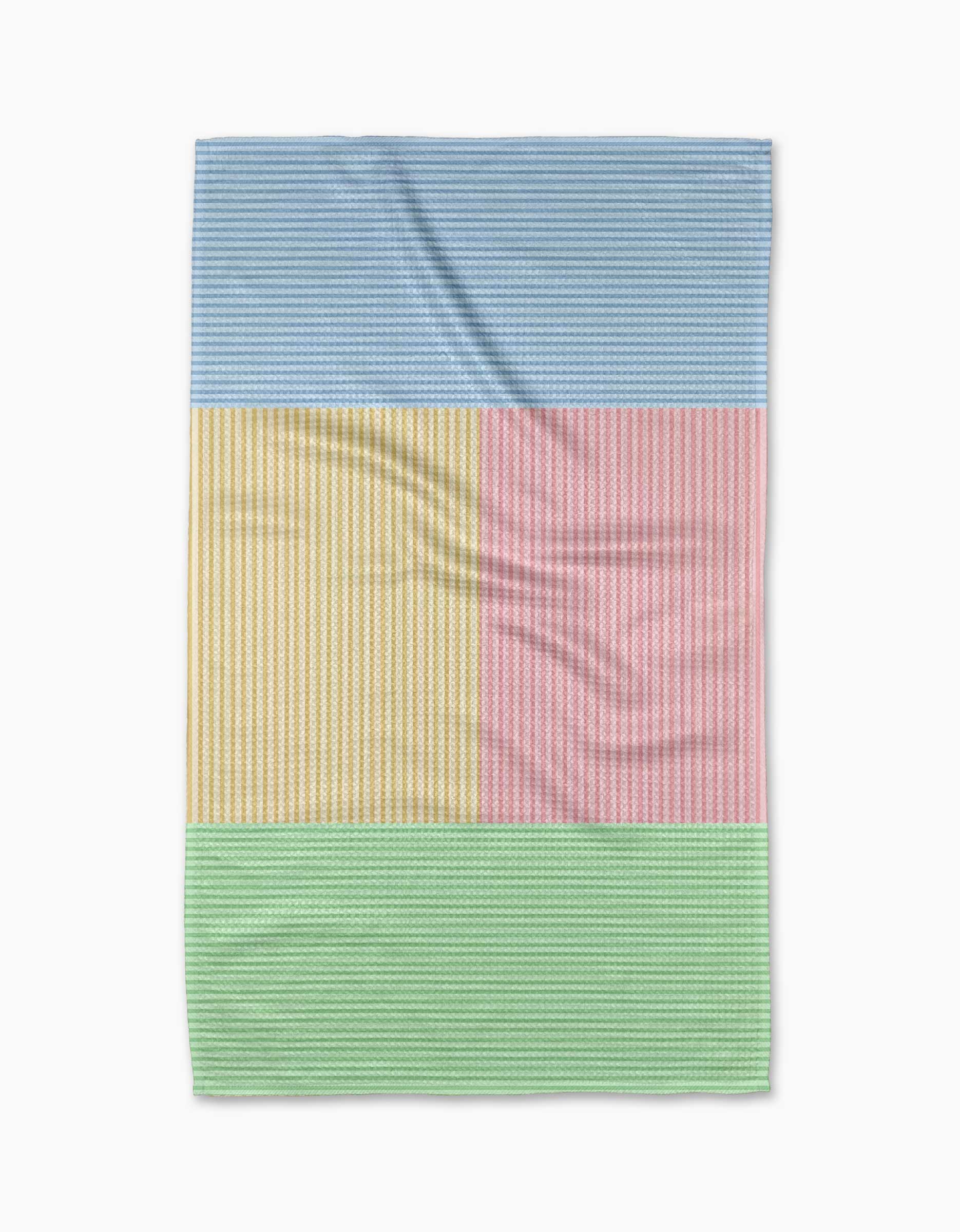 Mr. Fun Stripes Tea Towel, Feathered Farmhouse