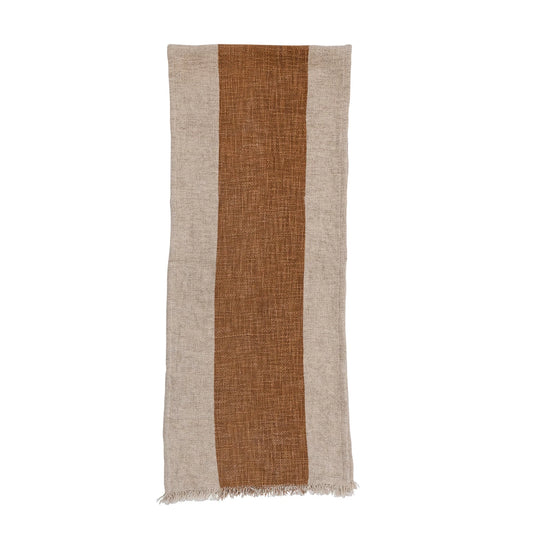 Natural Brown Table Runner, The Feathered Farmhouse