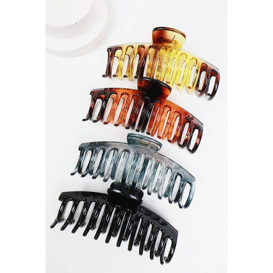 Large Round Comb Hair Claw, The Feathered Farmhouse